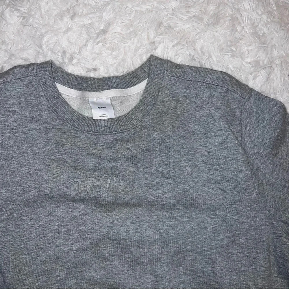 Tavik Gray Imprint Sweatshirt Crewneck Size Large